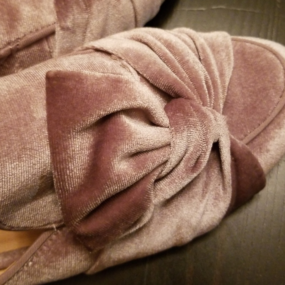 NWT A New Day Holland Velvet Knotted Mules - Picture 5 of 5